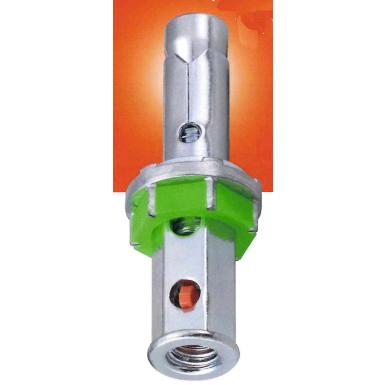 ユニカ テーパ—ボルト式アンカー R-NUTクイックワン TQRタイプ スチール M10 小箱25本 TQR-3025【代引..