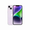  au iPhone 14 128GB パープル SIMロック解除済 中古スマホ 中古iphone 保証付き 送料無料 白ロム 中古携帯