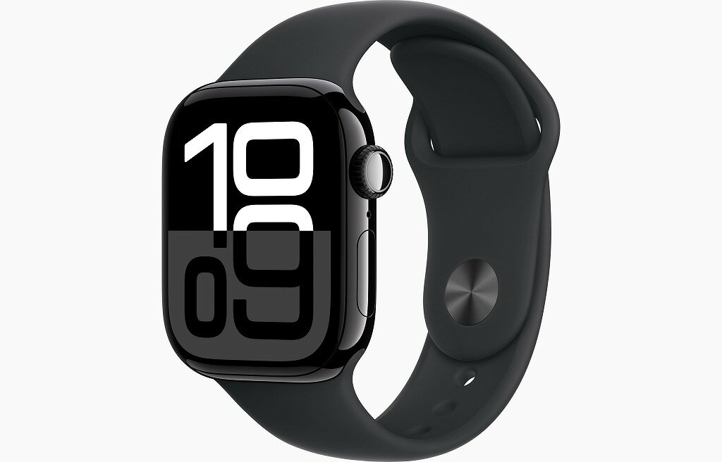 【中古】 au Apple Watch Apple Watch Series 10 42mm GPS+Cellular アルミニウム ジェットブラック 中古スマホ 中古iphone 保証付き 送料無料 白ロム 中古携帯
