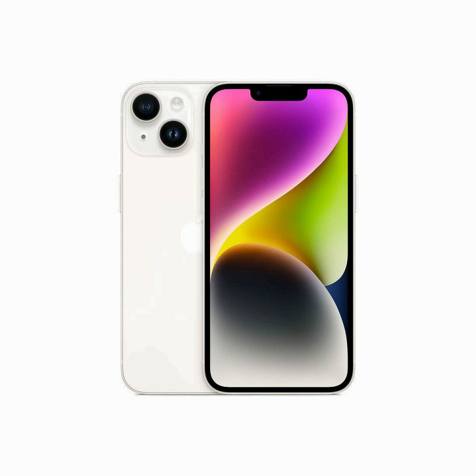 【中古】 softbank iPhone 14 256GB スターライト SIMロック解除済 中古スマホ 中古iphone 保証付き 送料無料 白ロム 中古携帯