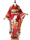 【成人式】振袖レンタル 振袖 ふりそで furisode 二十歳のお祝い せいじんしき 20歳 女性 着物 結納 結婚式 赤 ストライプ 乱菊 155cm 160cm 165cm FA0539【レンタル】