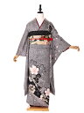 振袖 レンタル 成人式 ふりそで furisode 二十歳のお祝い せいじんしき 20歳 女性 着物 正絹 黒 174 【レンタル】
