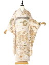 【成人式】振袖レンタル 振袖 ふりそで furisode 二十歳のお祝い せいじんしき 20歳 女性 着物 結納 結婚式 淡いグレーベージュ くすみ 松竹梅 1...