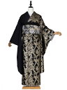 【成人式】振袖レンタル 振袖 ふりそで furisode 二十歳のお祝い せいじんしき 20歳 女性 着物 結納 結婚式 黒 ブラック×ゴールド 160cm〜1...