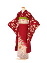 振袖 レンタル 成人式 ふりそで furisode 二十歳のお祝い せいじんしき 20歳 女性 着物 正絹 赤 242【レンタル】
