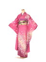 振袖 レンタル 成人式 ふりそで furisode 二十歳のお祝い せいじんしき 20歳 女性 着物 正絹 ピンク 243【レンタル】