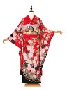 【長身用】トールサイズ 振袖 レンタル 成人式 ふりそで furisode 二十歳のお祝い せいじんしき 20歳 女性 着物 正絹 赤 160cm 165cm 170cm 324 【レンタル】