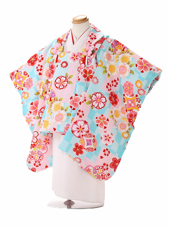 七五三 着物 3歳 レンタル 七五三 3歳 被布 セット 道行 女の子 七五三レンタル 3歳 女児 被布 七五三 三歳女児 被布コート 子供 お祝い着 正月 3...