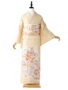 色留袖 レンタル 結婚式 叙勲 親族 既婚女性礼装 三つ紋 黄色 155cm 160cm 165cm tc5148【レンタル】