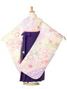 【卒園式 女の子 袴】【shikiburoman 】着物レンタル 身長115cm 120cm 125cm 6歳 7歳 保育園 幼稚園 園児 往復送料無料 紫 h...