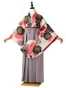 卒業式 袴 大学生 女CECIL McBEE(セシルマクビー)卒業式袴レンタル 女袴 ブラン 京都仕入着物 大学生 中学生 レディース フルセット 薔薇 往復送...