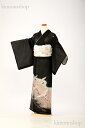 夏用 訪問着 レンタル 絽夏着物 訪問着 絽 黒留袖レンタル べとつかず軽い真夏に最適 涼しい和装 7月 8月 クール 和装 メッシュ 着物レンタル 結婚式 母...