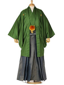 成人式 袴 レンタル 男 紋付き袴 男袴 成人式レンタル 卒業式 紋服 フルセット 羽織袴 男性着物 結婚式 正月 二十歳 和服 20 1月 送料無料 185cm-190cm 化繊 シルバー 0198【ベーシック男袴】【レンタル】格安セール