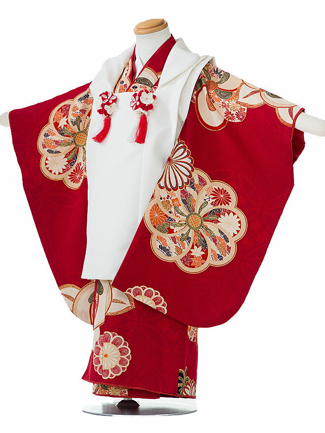 正絹 高級きもの 七五三 着物 3歳 レンタル 七五三 被布 レンタル七五三 3歳 女の子 レンタル 着物 セット ひふ 被布セット 三歳 身長 90cm 95...