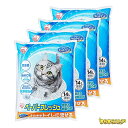 アイリスオーヤマ 猫砂 ペーパーフレッシュ トイレに流せる 固まる PFC-14L (紙製) 14L*4袋 (ケース販売)