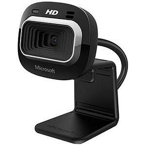 マイクロソフト WEBカメラ「USB・720p　HD」（ブラック／ビジネスモデル・茶箱） T4H‐00006