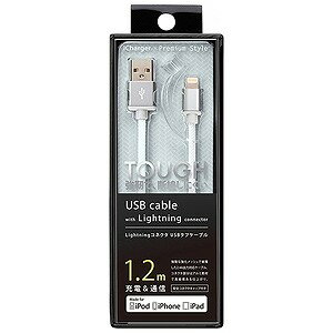 PGA iPad／mini／iPhone／iPod対応Lightning−USBケーブル（1．2m） PG‐LC12M02SV