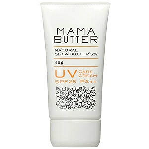 スマイル 「ママバター」UVケアクリーム　SPF25　PA＋＋　45g ママバターUVケアクリーム45G（45