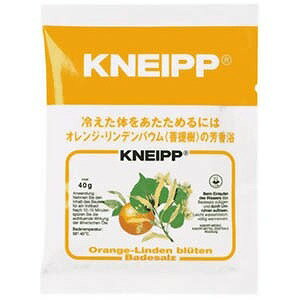 クナイプジャパン 「クナイプ」バスソルト　オレンジ・リンデンバウムの香り　40g クナイプバスソルトオレンジ（40g