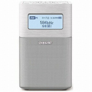 ソニー　SONY　「ワイドFM対応」FM／AM　ホームラジオ　SRF‐V1BT　WC　（ホワイト）