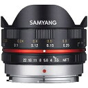 SAMYANG 交換レンズ 7．5mm3．5　UMC　Fisheye　（マイクロフォーサーズマウント）（ブラック）