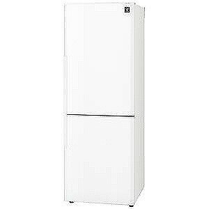シャープ 2ドア冷蔵庫（271L・右開き） SJ‐PD27C‐W　（ホワイト系）（標準設置無料）