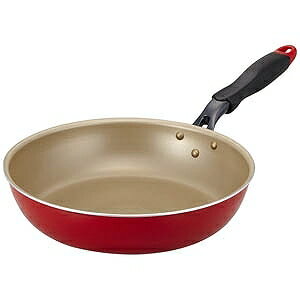 ドウシシャ ≪IH対応≫フッ素コートフライパン「evercook」（28cm） EFPN28RD　レッド