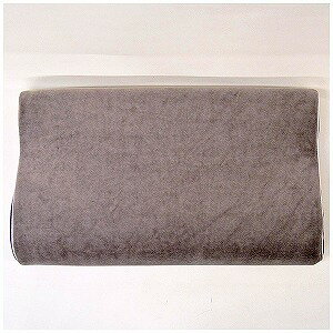 生毛工房（うもうこうぼう） 「低反発まくら」U．PILLOW　ブレス　グレー　M「日本製」 UM‐B20‐M　GY（50x