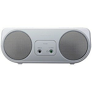 東芝 ワイドFM対応CDラジオ (ラジオ+CD) TY−C150S (シルバー)