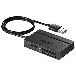 バッファロー USB2．0　マルチカードリーダー／ライター　ブラック BSCR100U2BK