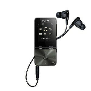 ソニー　SONY　デジタルオーディオプレーヤー　WALKMAN　S310シリーズ　（ブラック／16GB）　NW−S315　BC