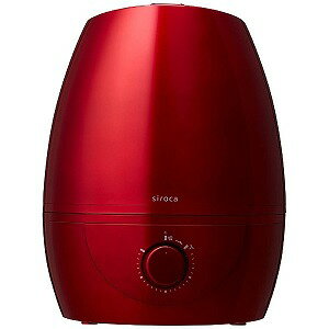 SIROCA 超音波式加湿器 (〜10畳) SD−C111−R パールダークレッド(送料無料)