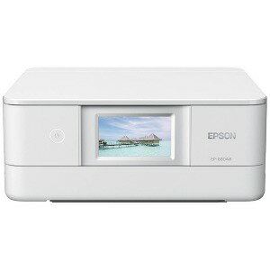 EPSON A4インクジェット複合機　コンパクト＆スタイリッシュ（ホワイト）［無線LAN／有線LAN］ EP−880AW（送料無料）