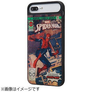 INGREM iPhone 8 Plus MARVEL耐衝撃ケースキャトル パネル スパイダーマン2 IQMVP76PCC3PCBMVL002