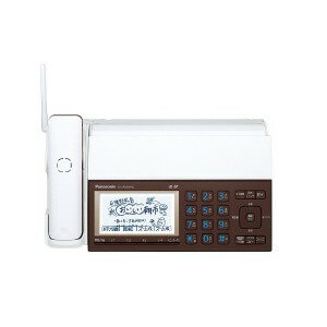 パナソニック 【子機1台付】デジタルコードレス普通紙FAX　「おたっくす」 KX−PZ910DL−W（ピアノホワイト）