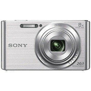 ソニー　SONY　コンパクトデジタルカメラ　Cyber−shot（サイバーショット）　DSC−W830（シルバー）