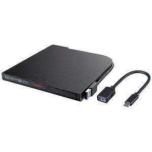 バッファロー　ポータブルブルーレイドライブ［USB3．1・Win］BDXL対応　BRXL−PT6U3−BKD　ブラック