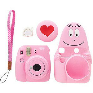 富士フィルム （数量限定）インスタントカメラ　「チェキ」 instax　mini　8＋　「バーバパパ」（送料無料）