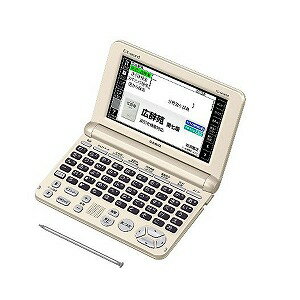 CASIO 電子辞書「エクスワード（EX−word）」（生活・教養モデル・160コンテンツ搭載） XD−SK5000GD　（ゴールド）