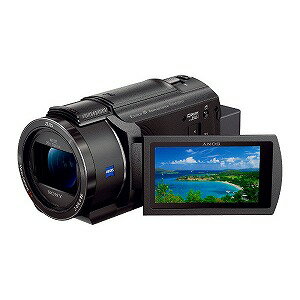 ソニー メモリースティック/SD対応 64GBメモリー内蔵 4Kビデオカメラ FDR−AX45(B) (ブラック)(送料無料)