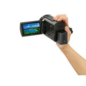 ソニー メモリースティック/SD対応 64GBメモリー内蔵 4Kビデオカメラ FDR−AX45(B) (ブラック)(送料無料)