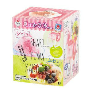 パール金属 おウチで簡単 シャリッとフワッとかき氷器 イチゴ D−1329 イチゴ