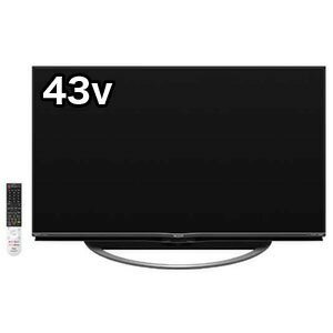 シャープ 43V型　4K対応液晶テレビ 4T−C43AM1（標準設置無料）