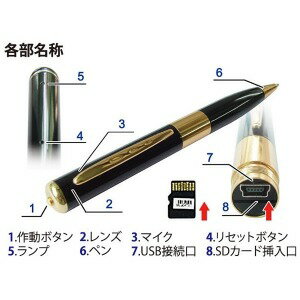 ザ・探偵カメラ ペン型 SA−1380