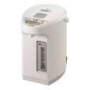 象印　ZOJIRUSHI 電気ポット　「優湯生」　［3．0L／電動式／まほうびん保温／蒸気レス］ CV−WB30（WA）　ホワイト