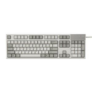 東プレ REALFORCE　R2　英語US配列／フルキーボード　アイボリー　104キー　変荷重 R2−USV−IV