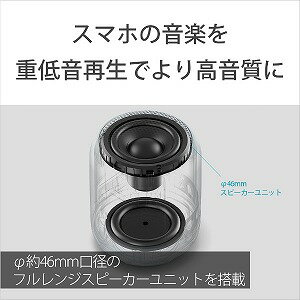 ソニー　SONY　ワイヤレスポータブルスピーカー　SRS−XB12RC　レッド