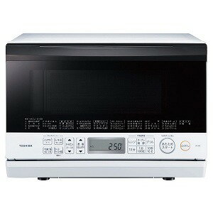 東芝　TOSHIBA 角皿式スチームオーブンレンジ「石窯オーブン」［23L／フラット庫内］ ER−T60−W　グランホワイト