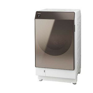 シャープ ドラム式洗濯乾燥機　［洗濯11．0kg／乾燥6．0kg／ヒートポンプ乾燥／左開き］ ES−G112−TL　ブラウン系（標準設置無料）