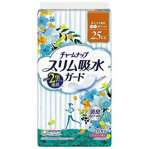 ユニチャーム チャームナップ スリム吸水ガード 安心の少量用 26枚 CNスリムアンシンショウ26